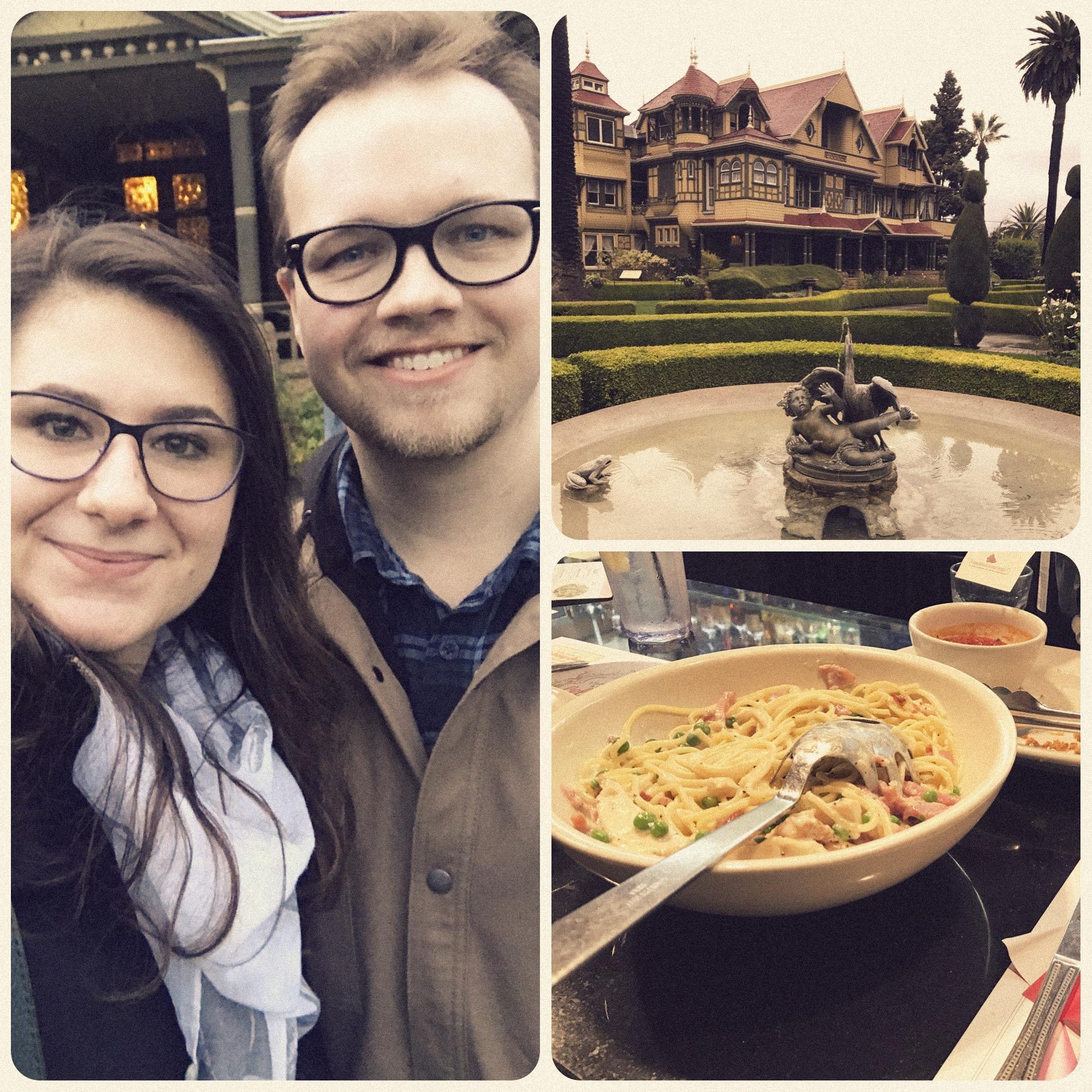 In spite of the rain, our second date was marvelous.