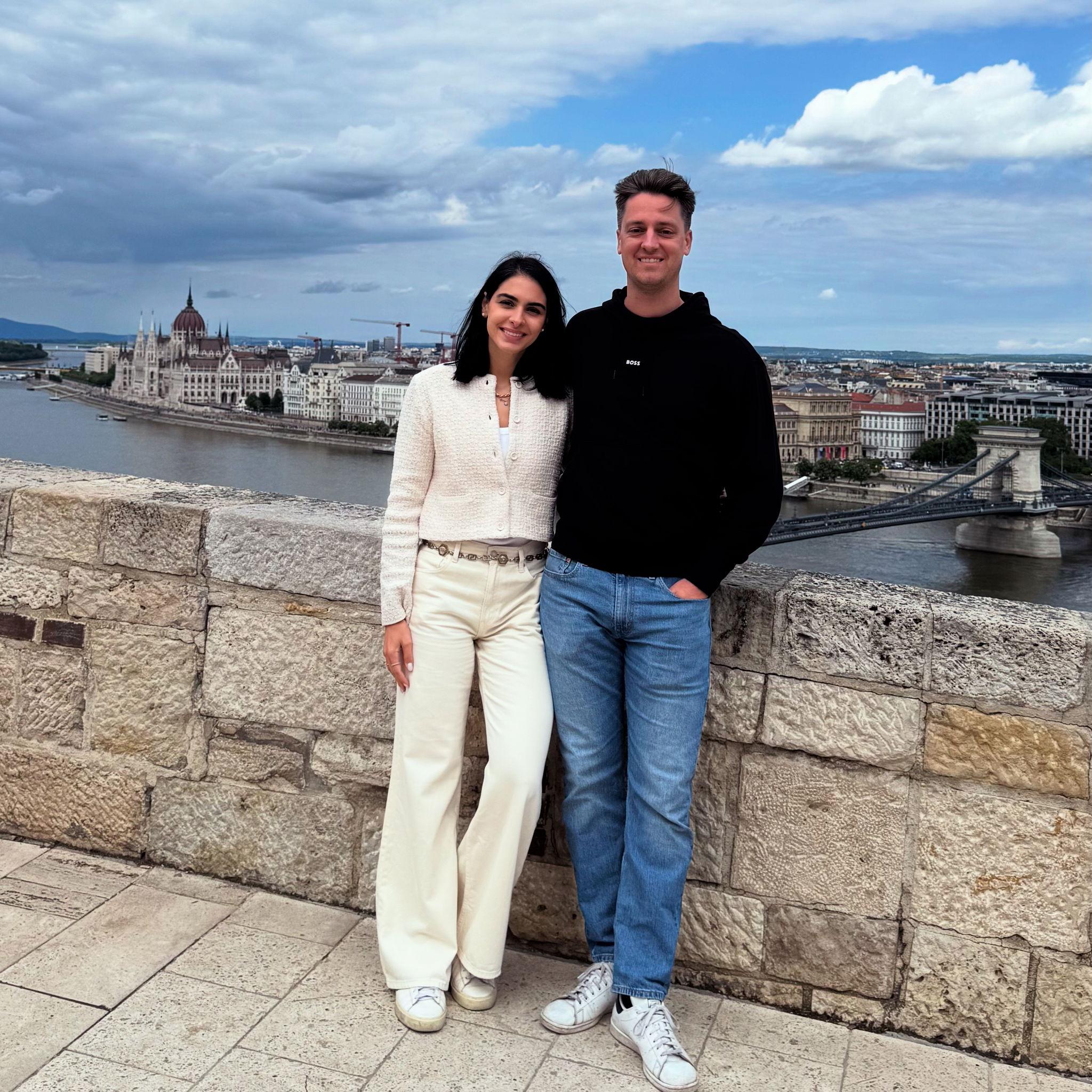 City tour in Budapest celebrating Thais' birthday - May 2025