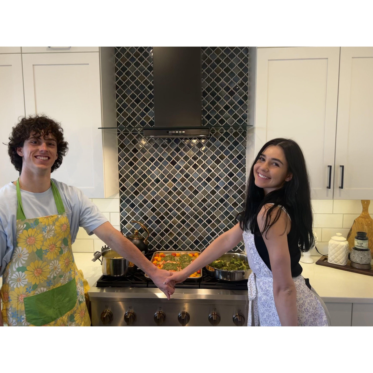 Making dinner for the family