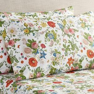 Tami Floral Print Organic Sheet Set (Full)