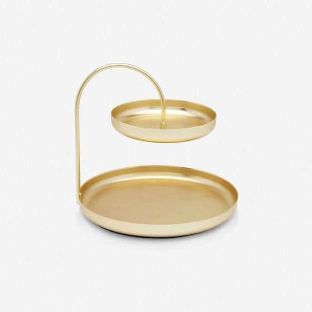 Callie Accessory Stand, Brass
