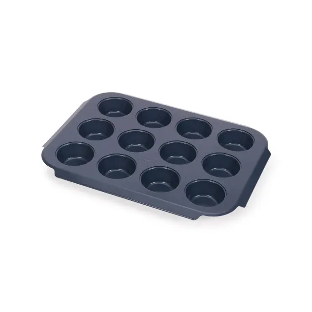 Joseph Joseph Nest Bake 12c Nonstick Muffin Tin with Easy Pull Handle