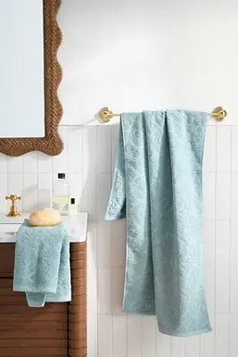 Benni 100% Portuguese Cotton Sculpted Towel Collection