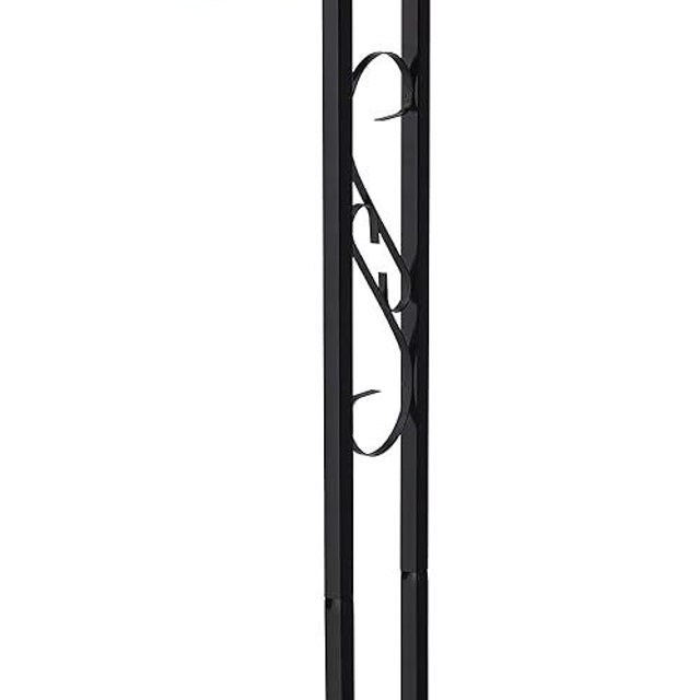 Architectural Mailboxes Mailbox to Go Galvanized Steel Mailbox and Post Kit, T11KIT0BAM, Black, Medium Capacity
