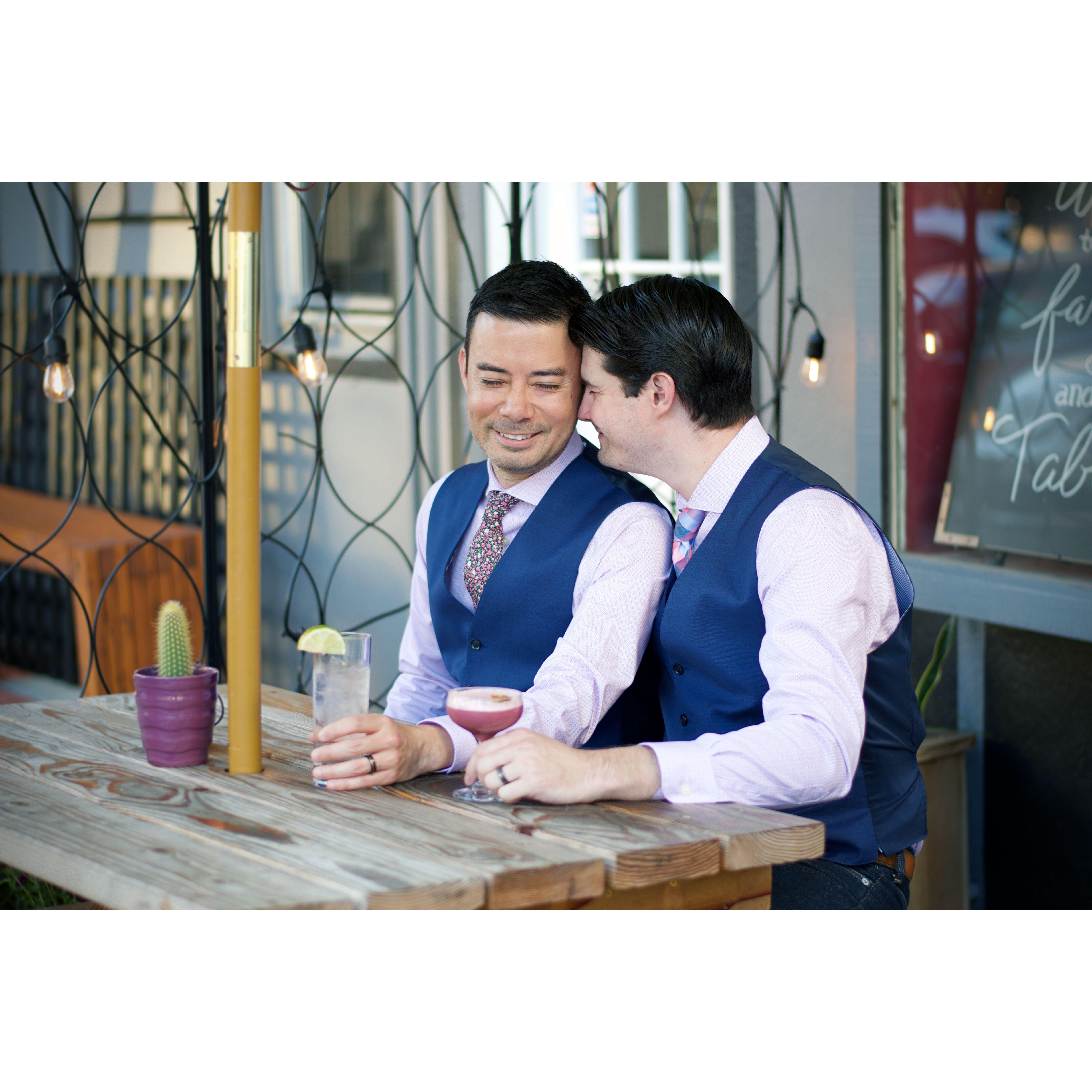 We're always making each other laugh.