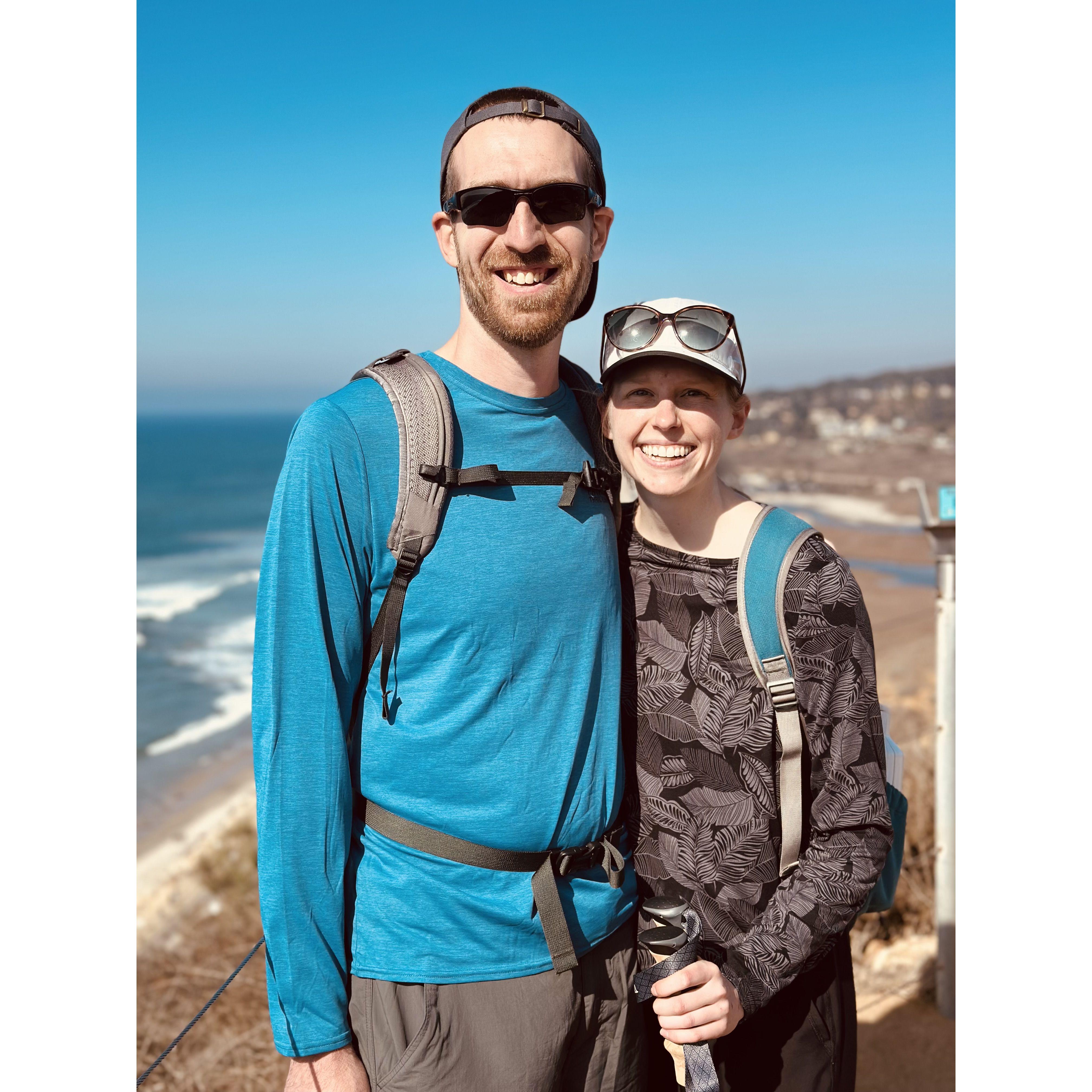 Hiking at Torrey Pines
