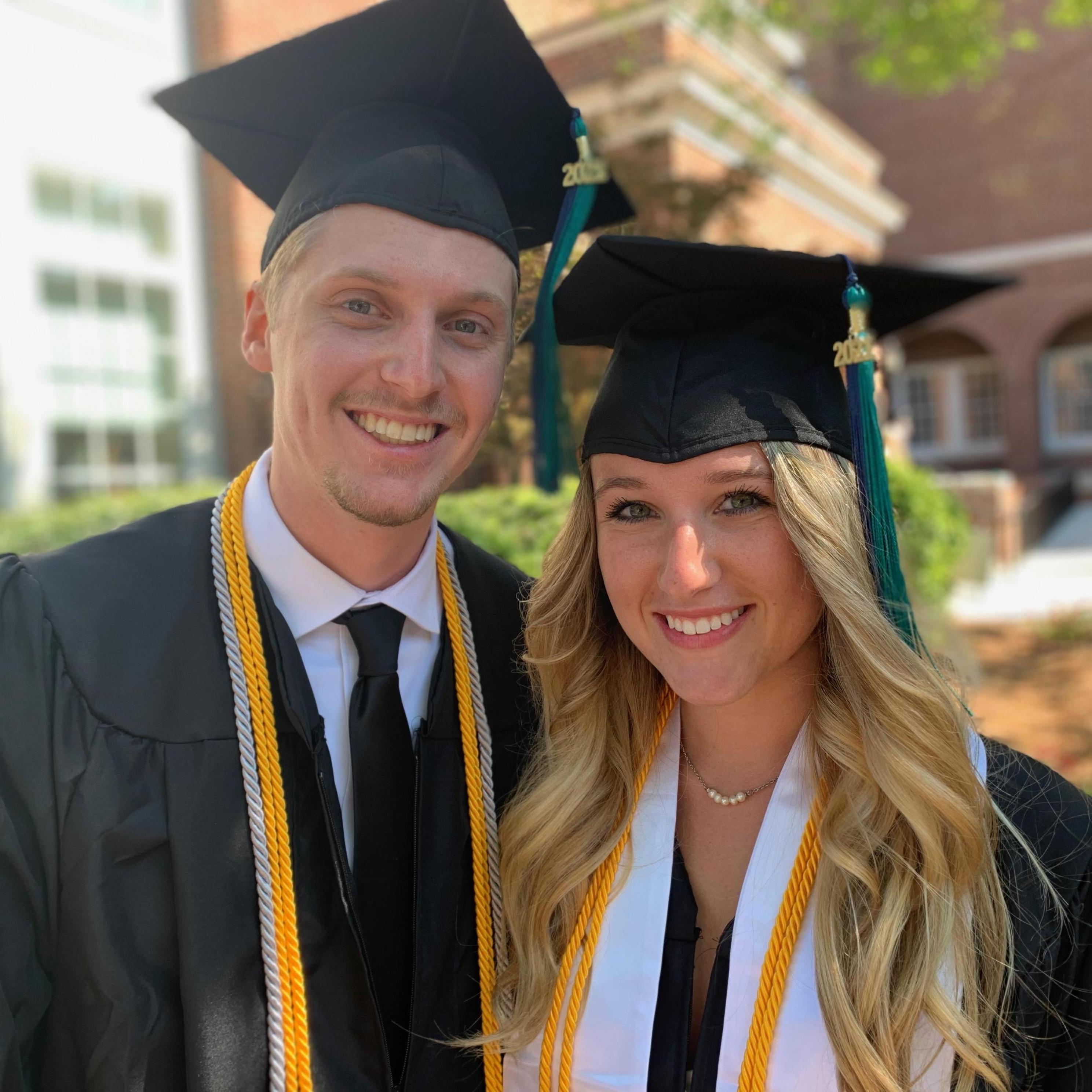 Graduating from UNCW in May 2021