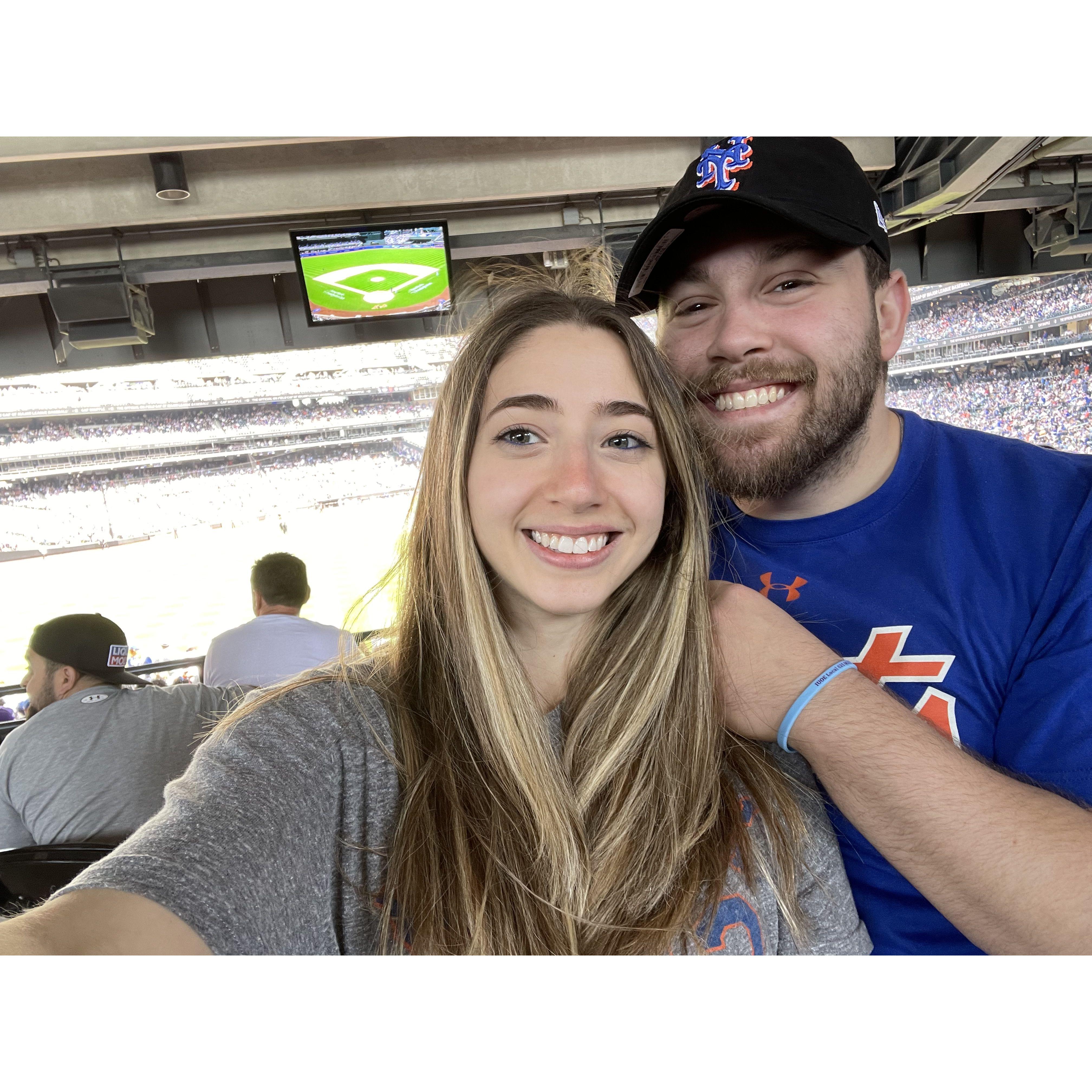 Mets game! They lost though :(