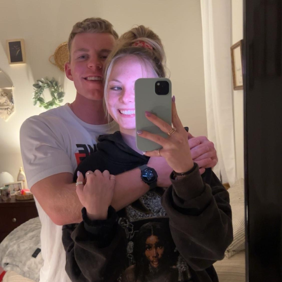 The day we started dating <3