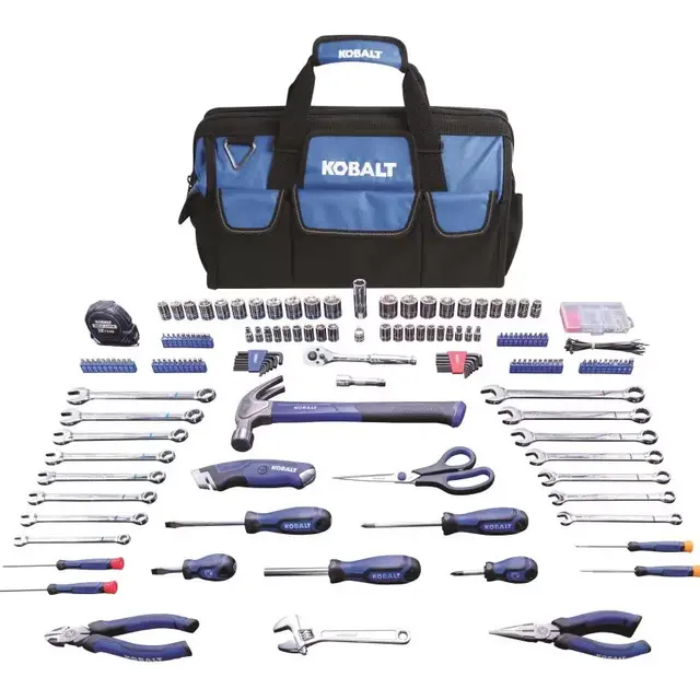 Kobalt 267 Piece Home Owner's Tool Set in Bag