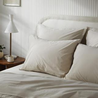 Brushed Cotton Pillowcase, Set of 2