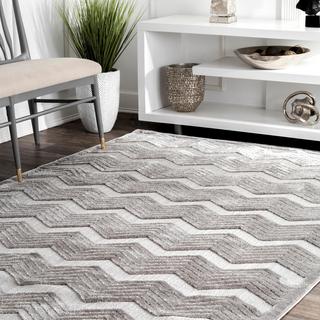 High-Low Chevron Sallee Area Rug