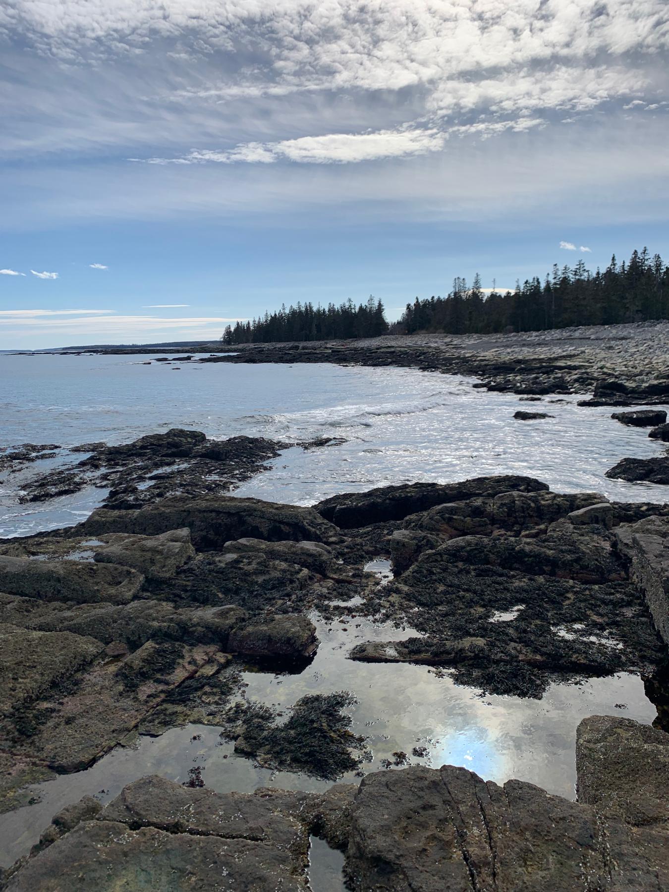 The spot he proposed in Maine