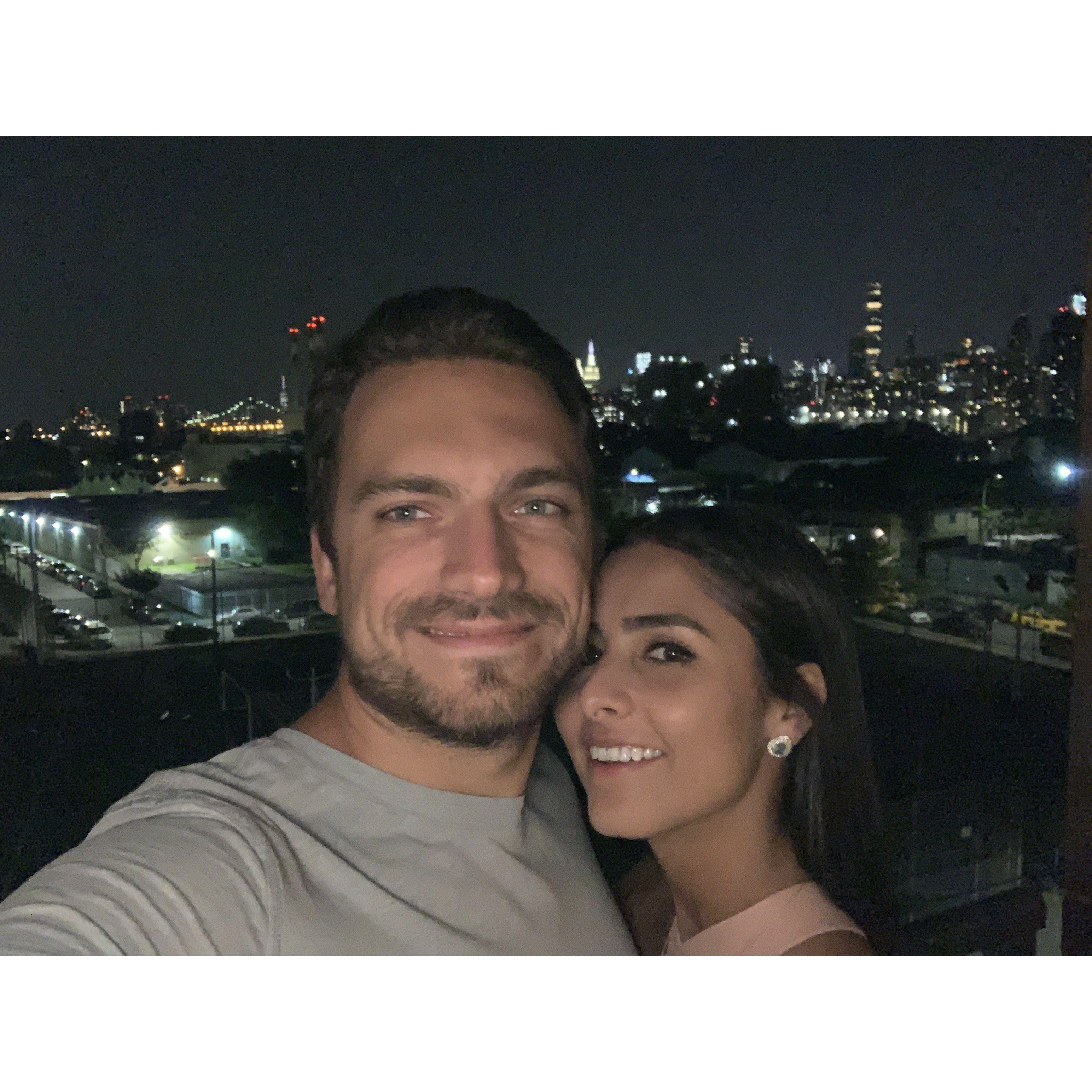 Our first apartment in NYC