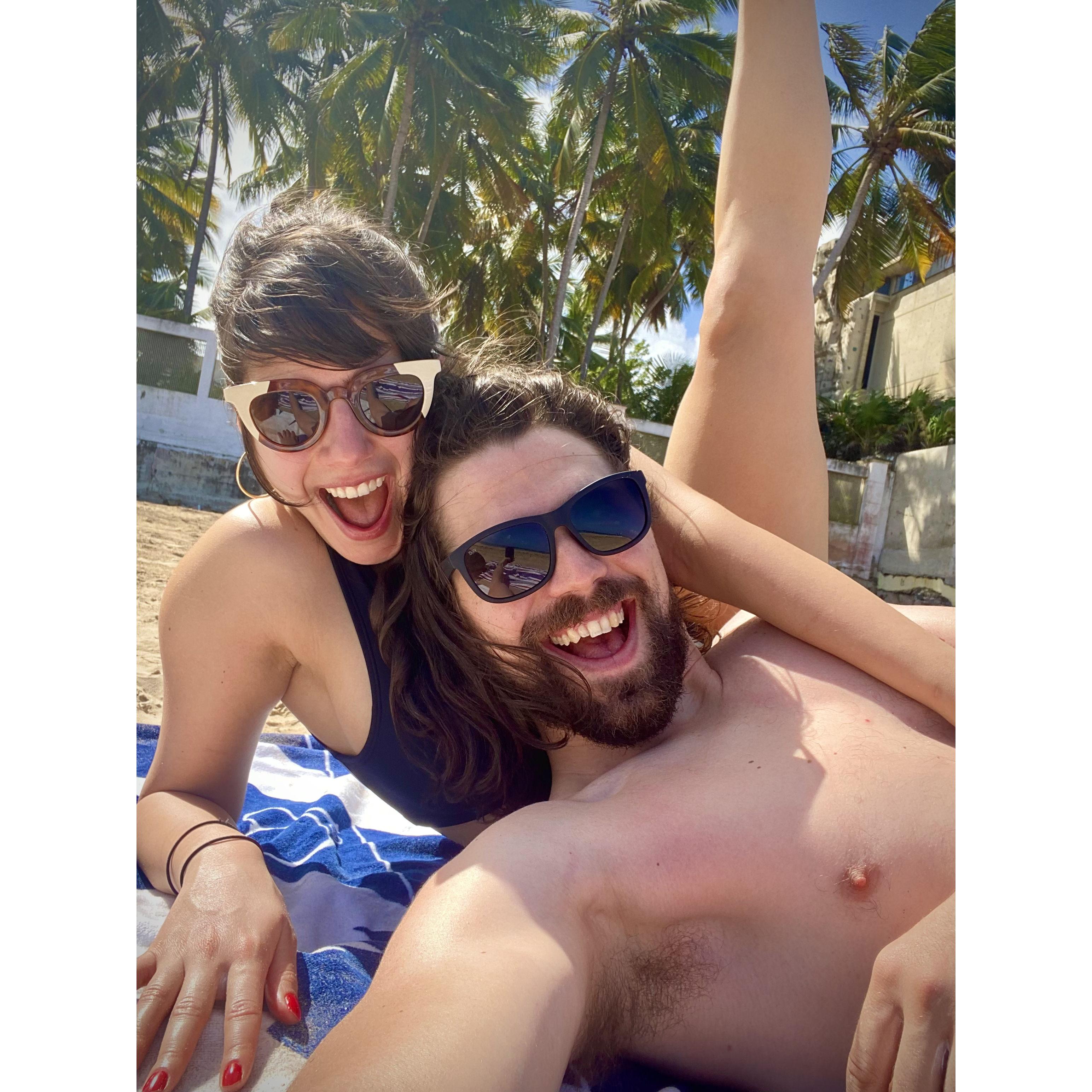 Beach slugs in Puerto Rico!