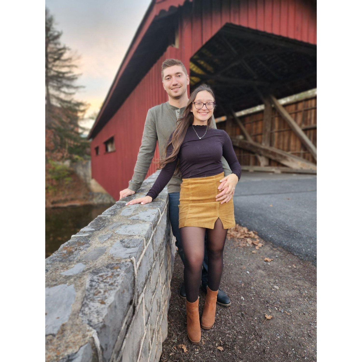 Our engagement shoot! Fall 2022