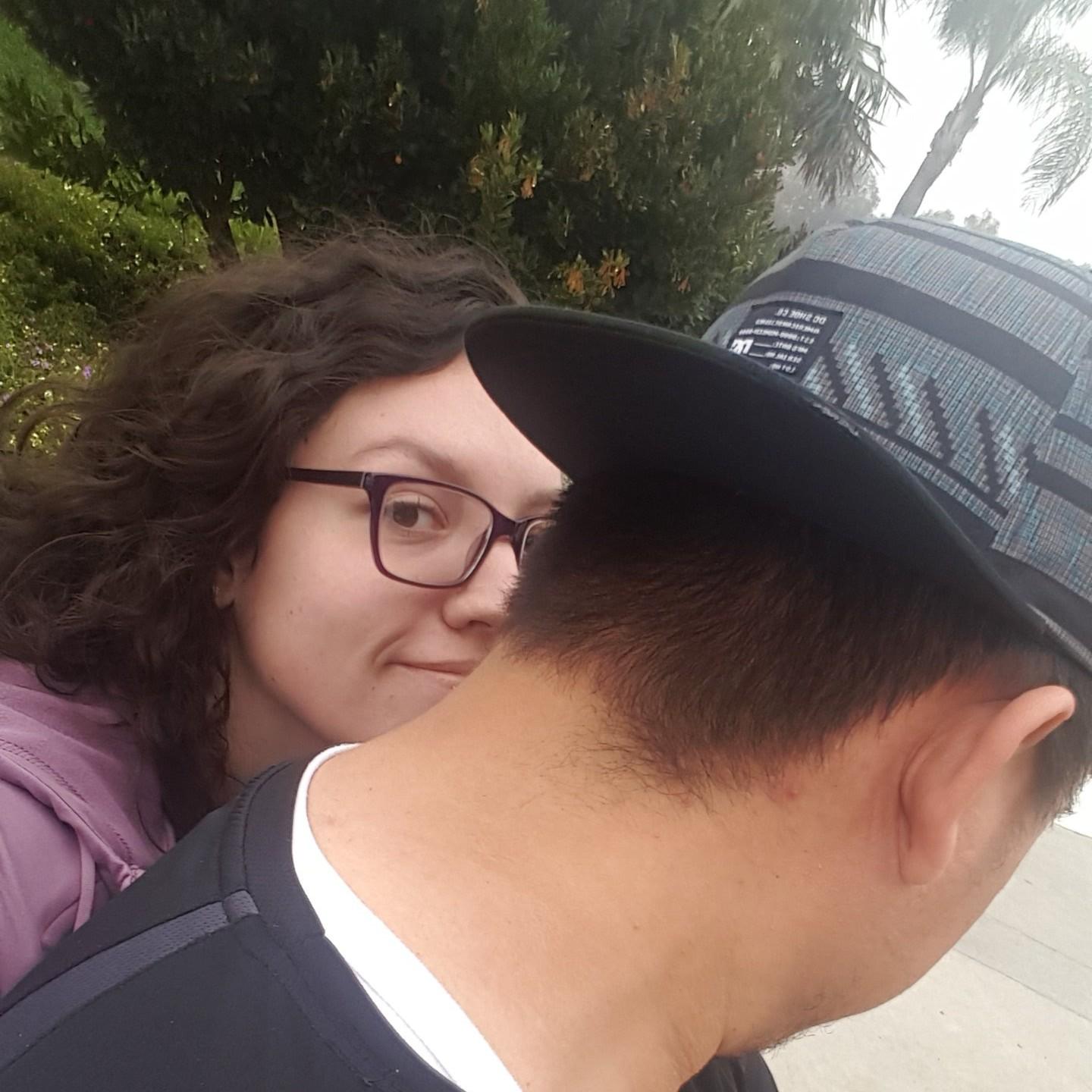 Taken on our visit to the San Diego Temple
Una foto en frente del Templo de San Diego