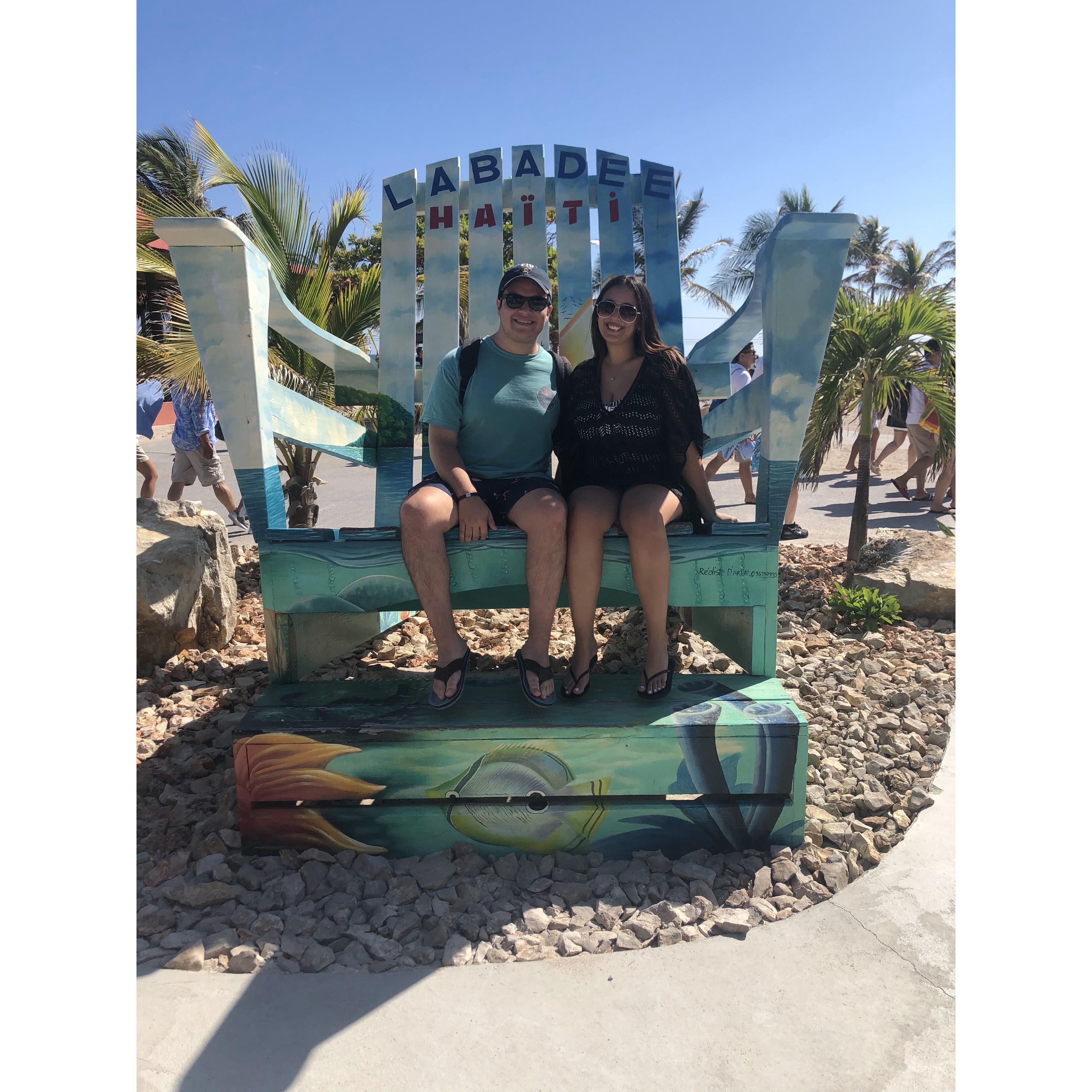 This was our first time in Haiti together! 

We were on a weeklong cruise for Bri's 15th birthday and went to Mexico, Haiti, and Jamaica.