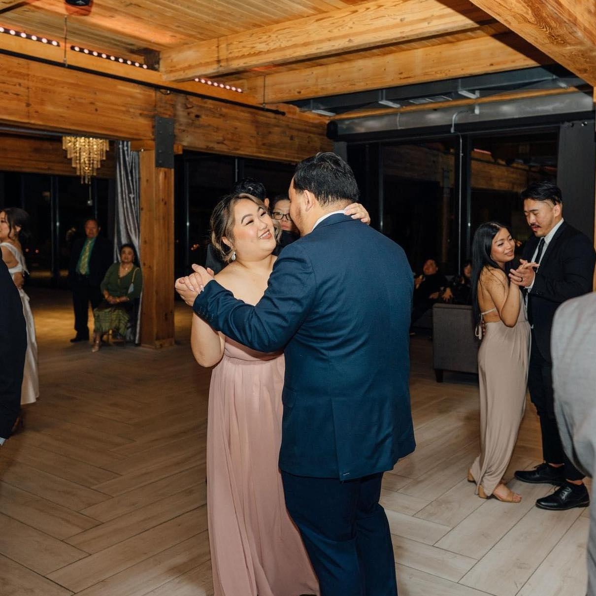 Monica's best friend Victoria's wedding. Forever each other's wedding date.