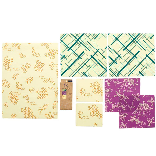 Bee's Wrap Variety Pack - Eco Friendly Reusable Food Wraps