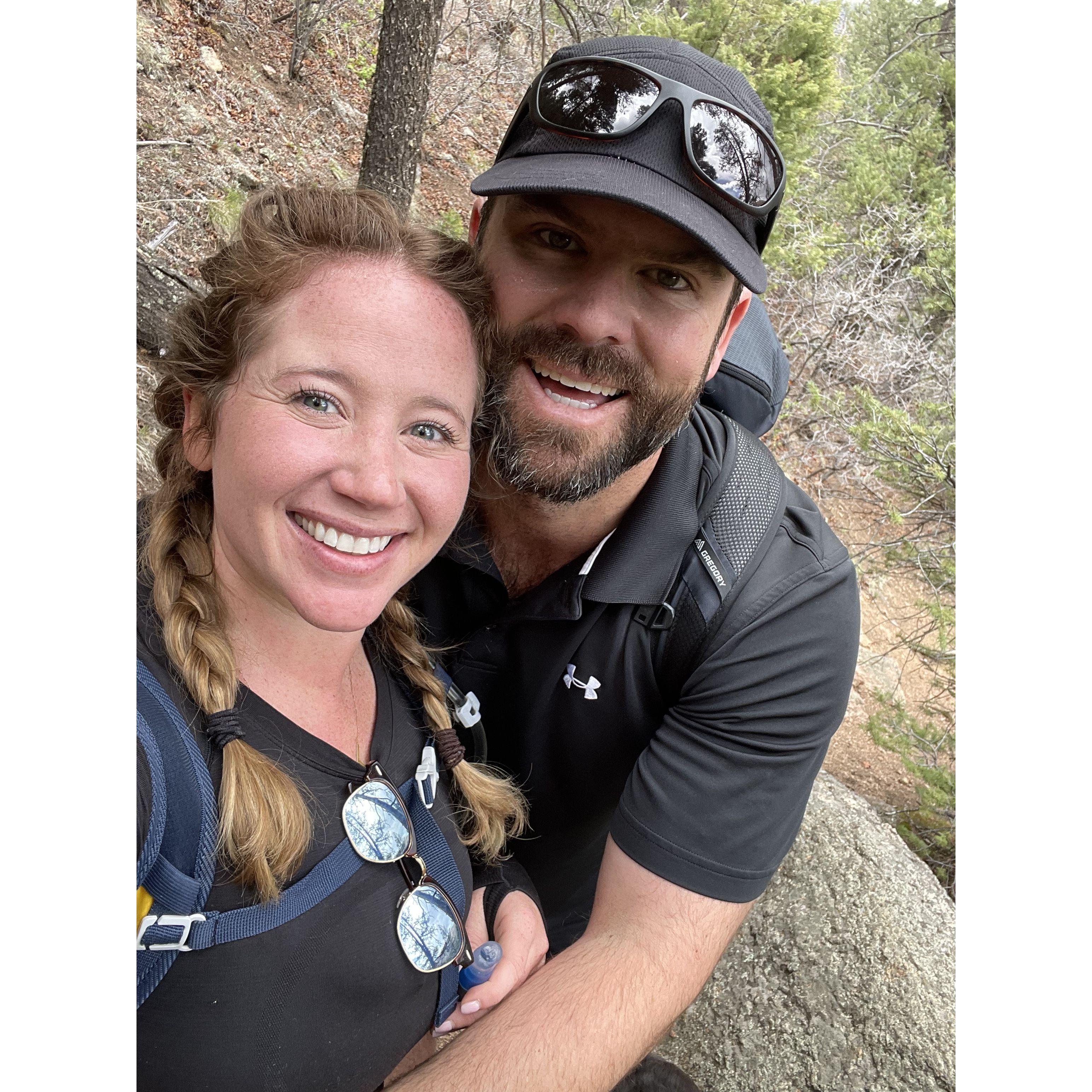 Hiking in the Rockies
