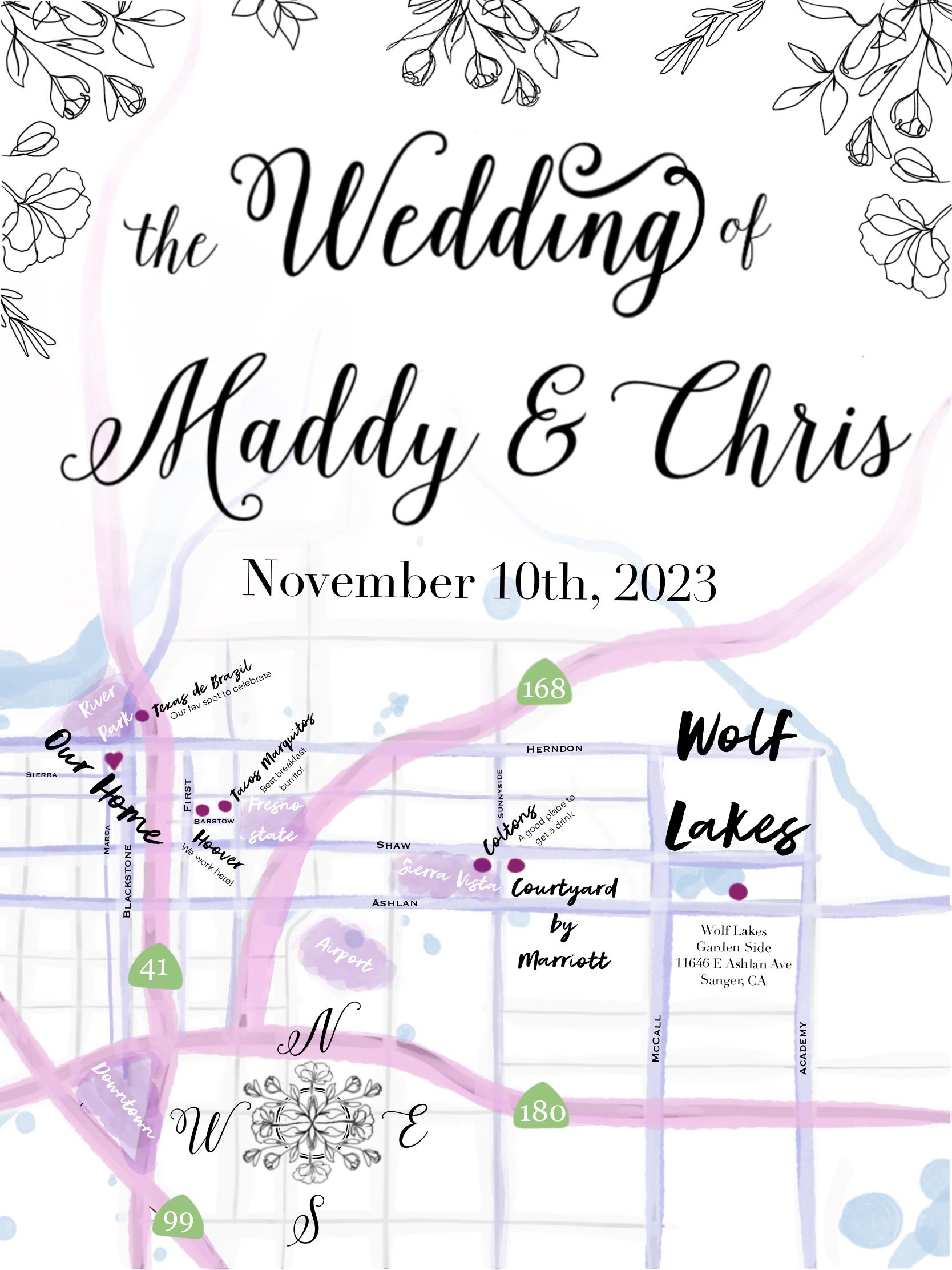 The Wedding Website of Maddalena Perez and Christopher Marquez