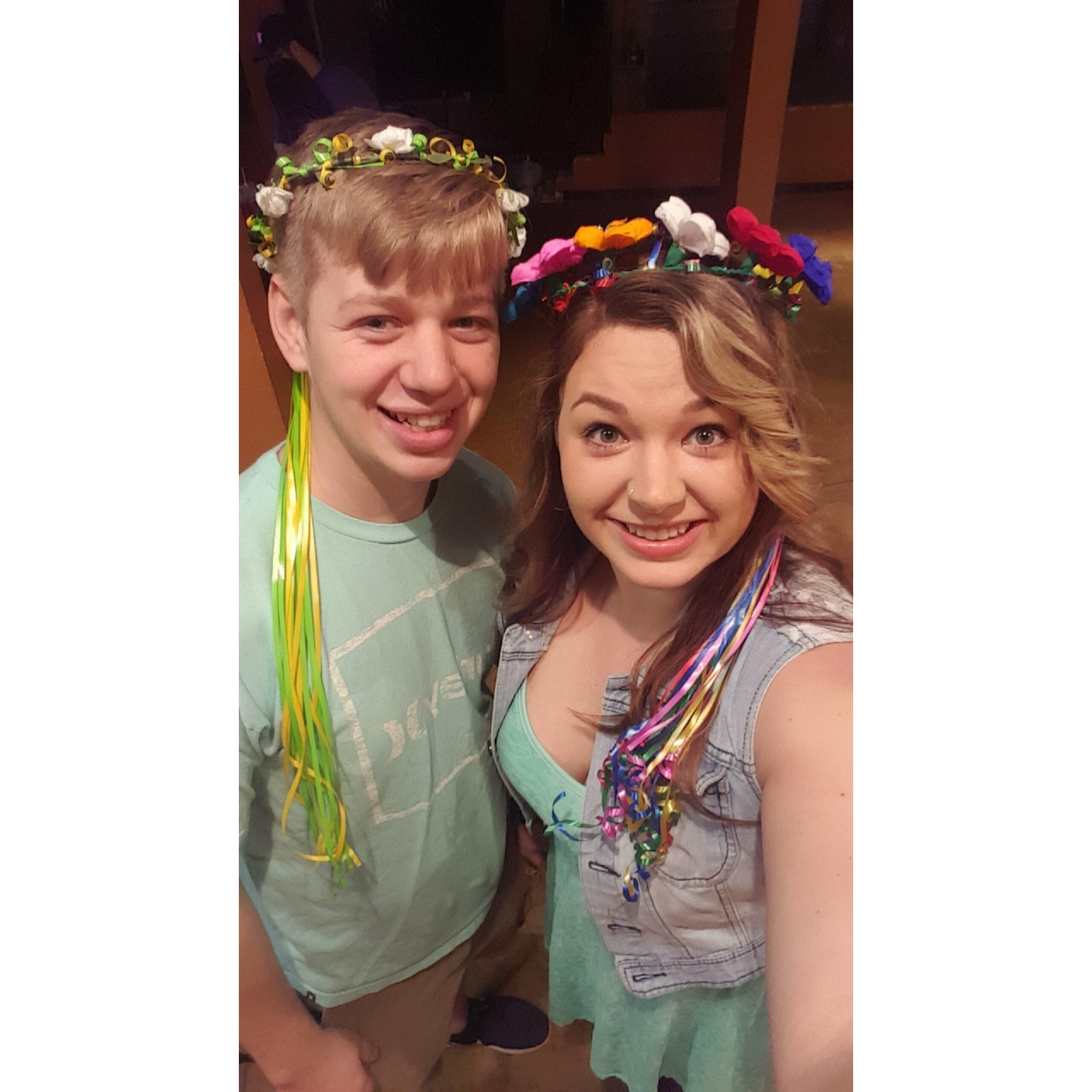 Somehow we found these walking down the Riverwalk in San Antonio (probably a few drinks in at this point!) 2017