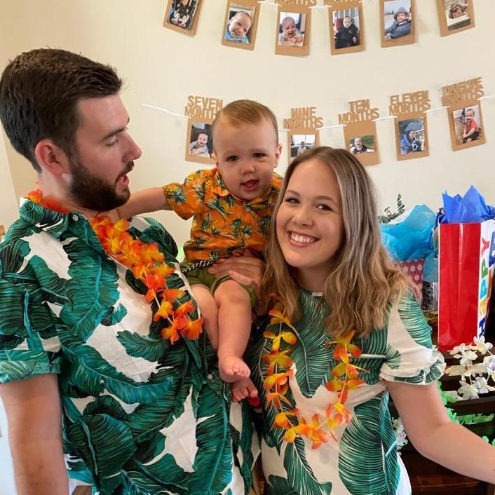 Our little guy is just as dysfunctional as us at taking pictures