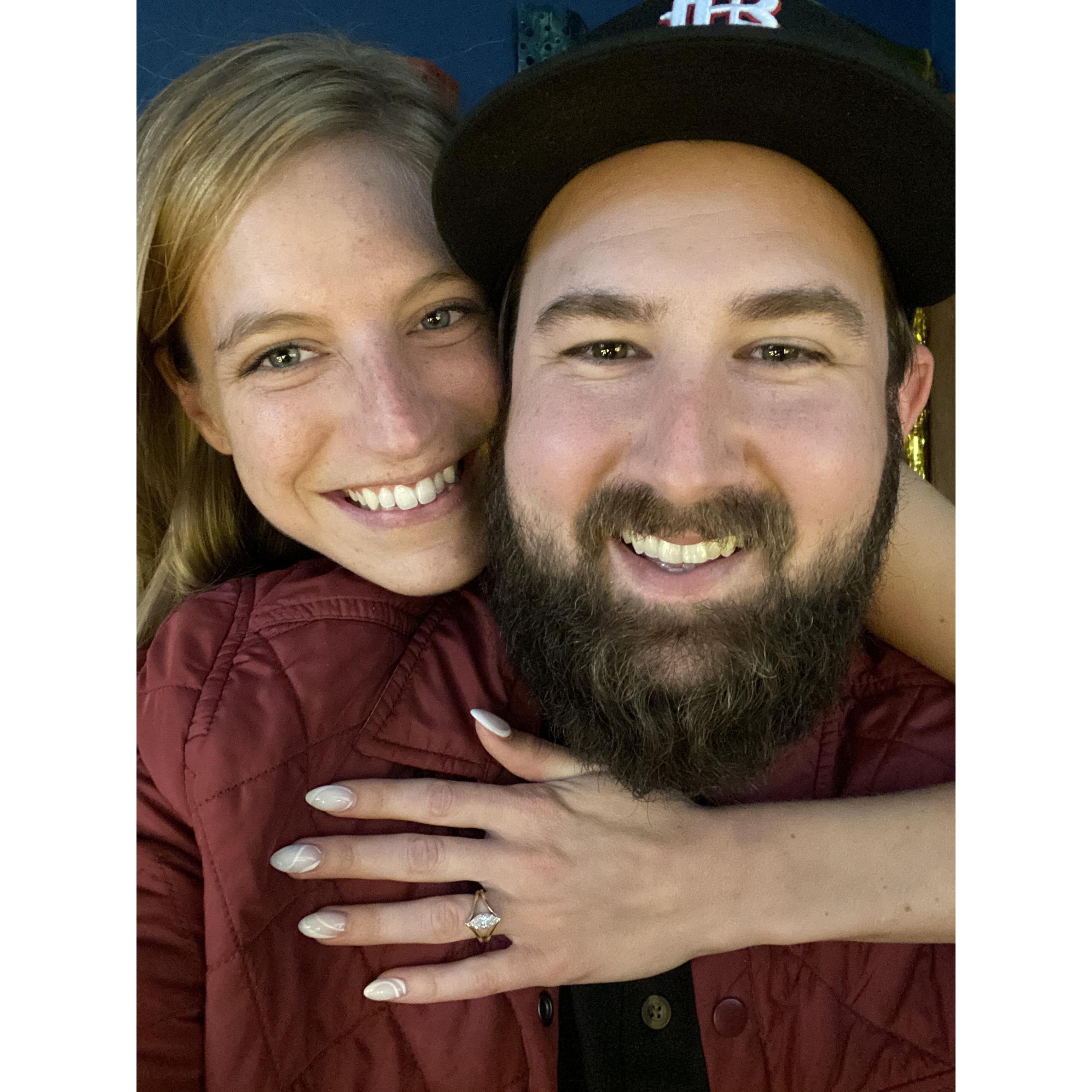 Moments After We Got Engaged! 2021