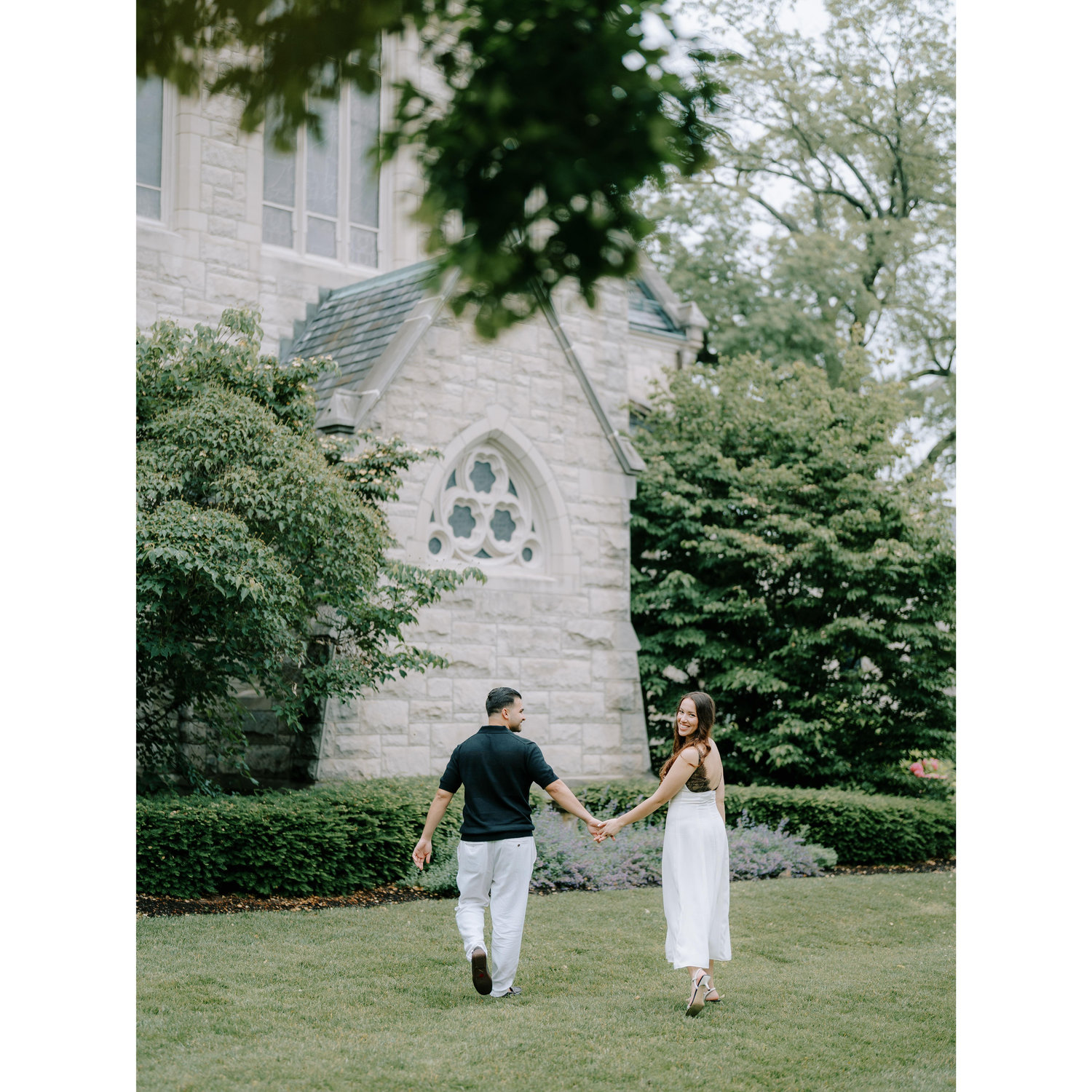 Our engagement shoot in Madison, NJ
