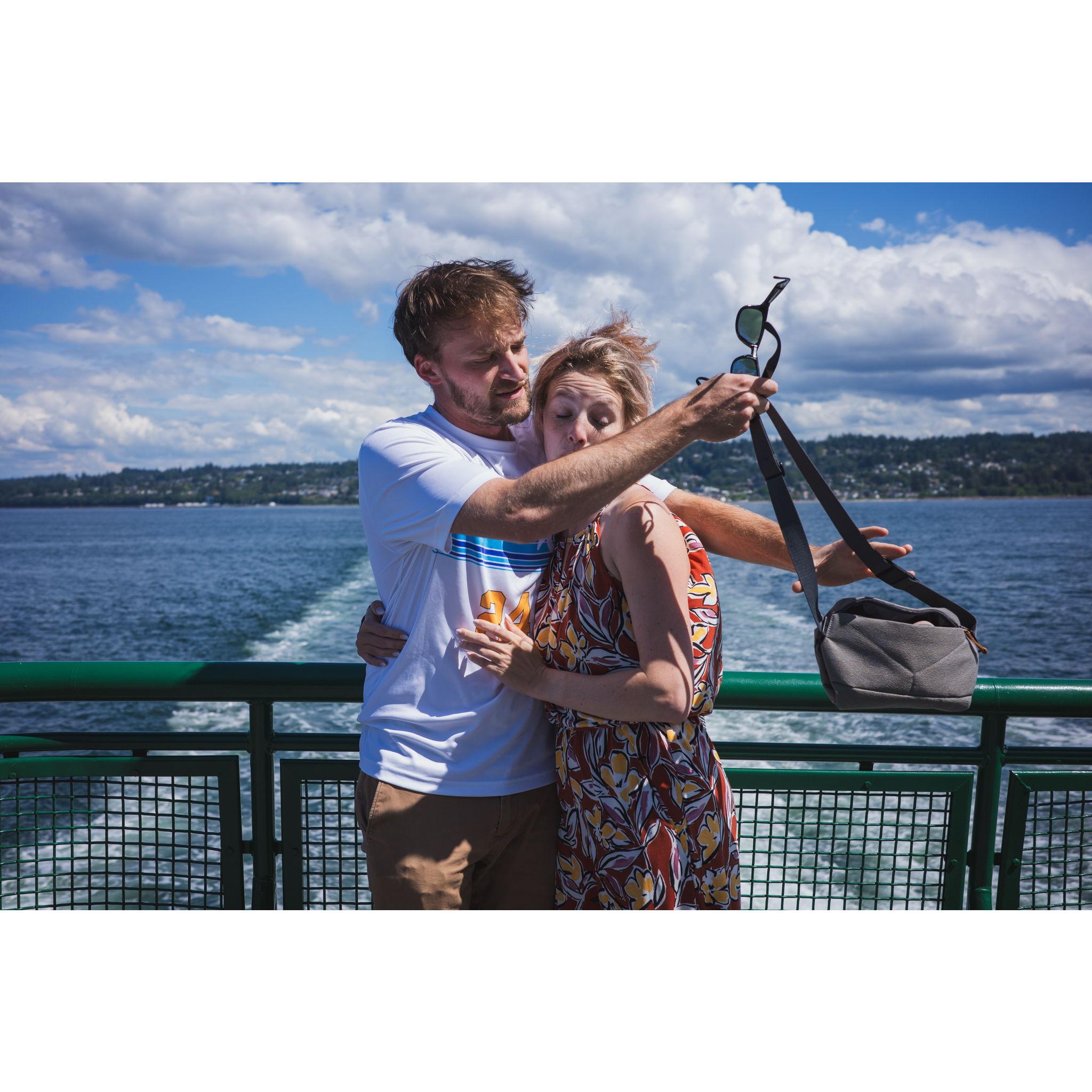We love the ferry