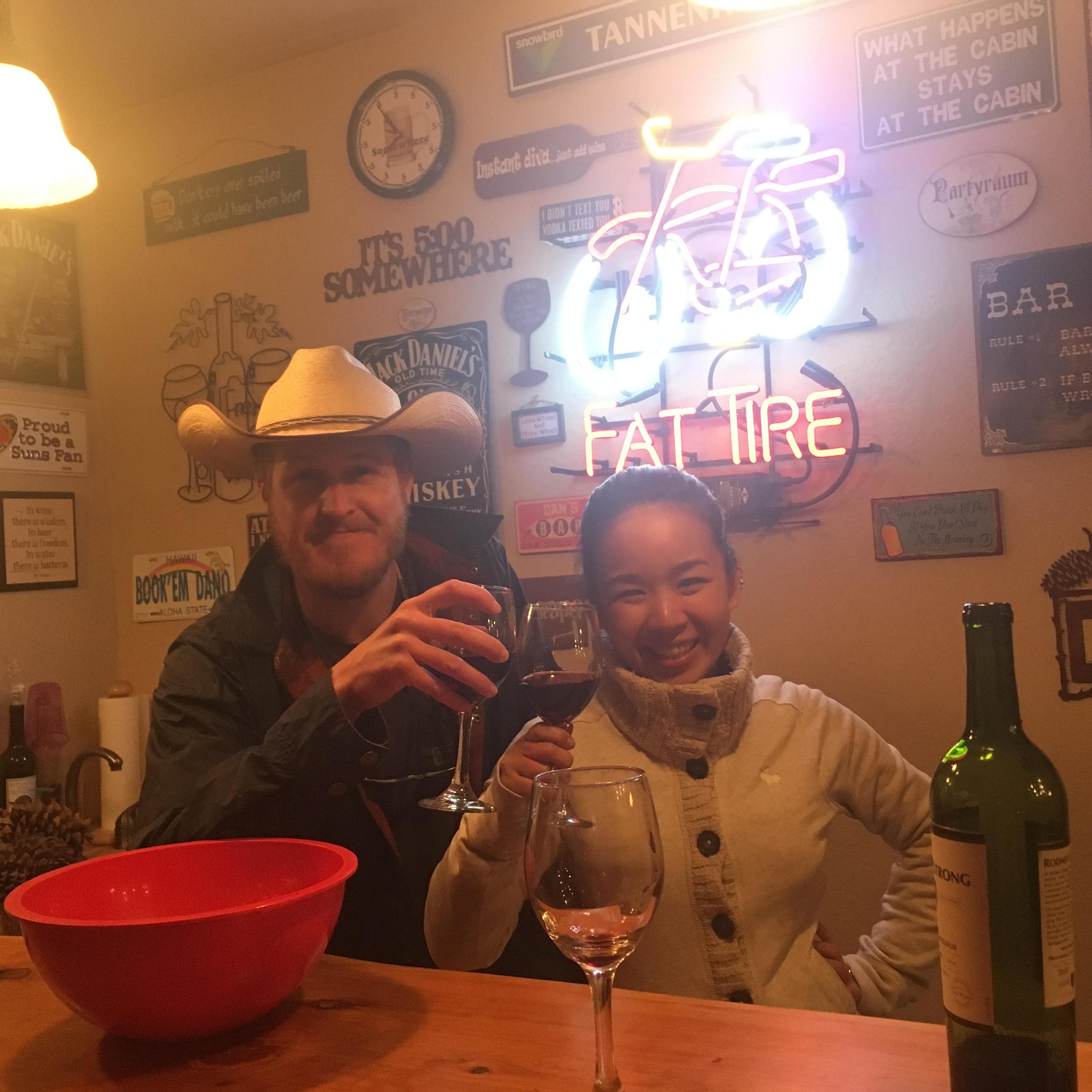 Dano's bar at the Cabin - Heber, AZ
