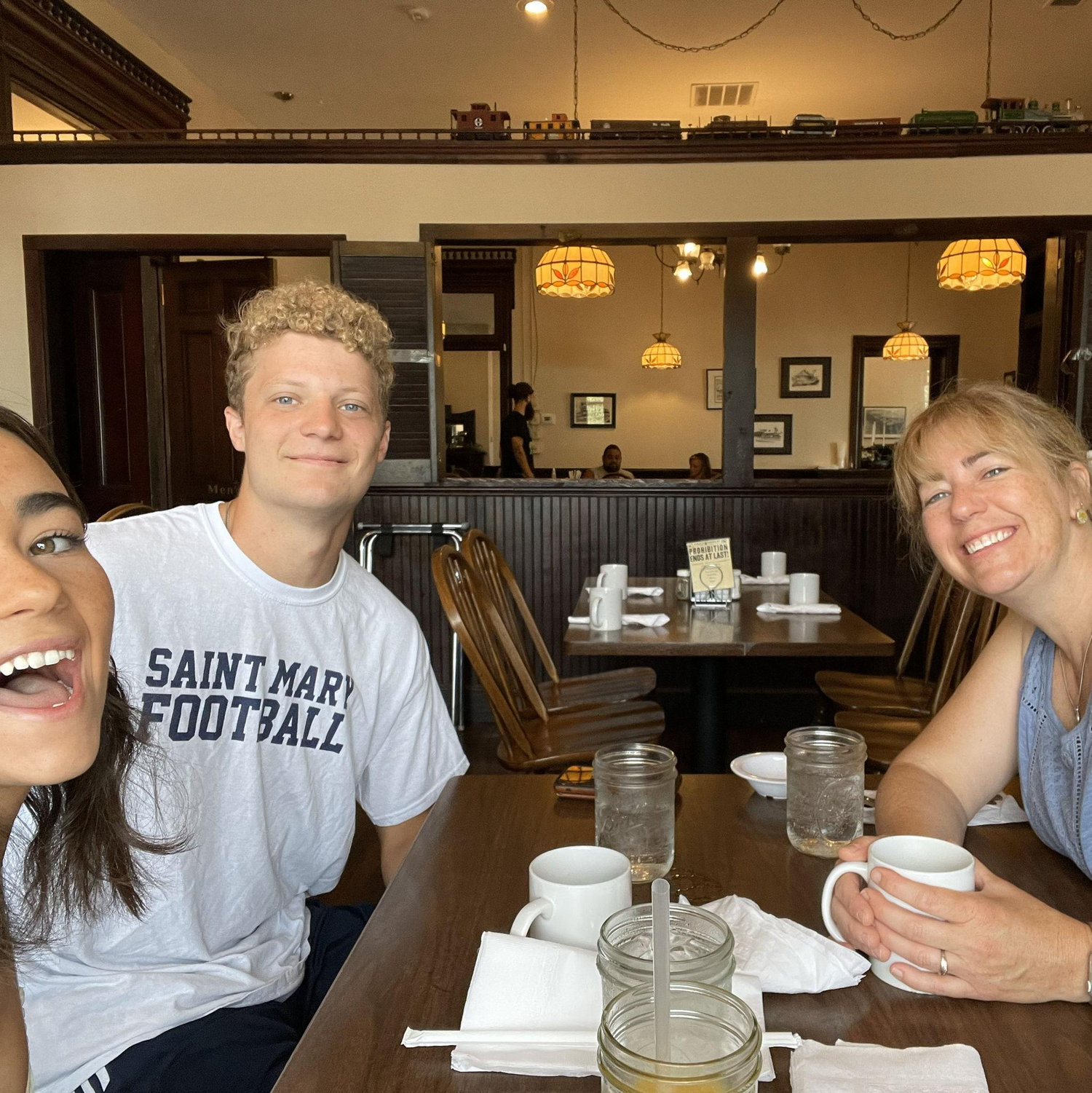 Kansas also ended up becoming a stop for Mady on the drive to and from Savannah to see Garrett for a meal and quick catch-up