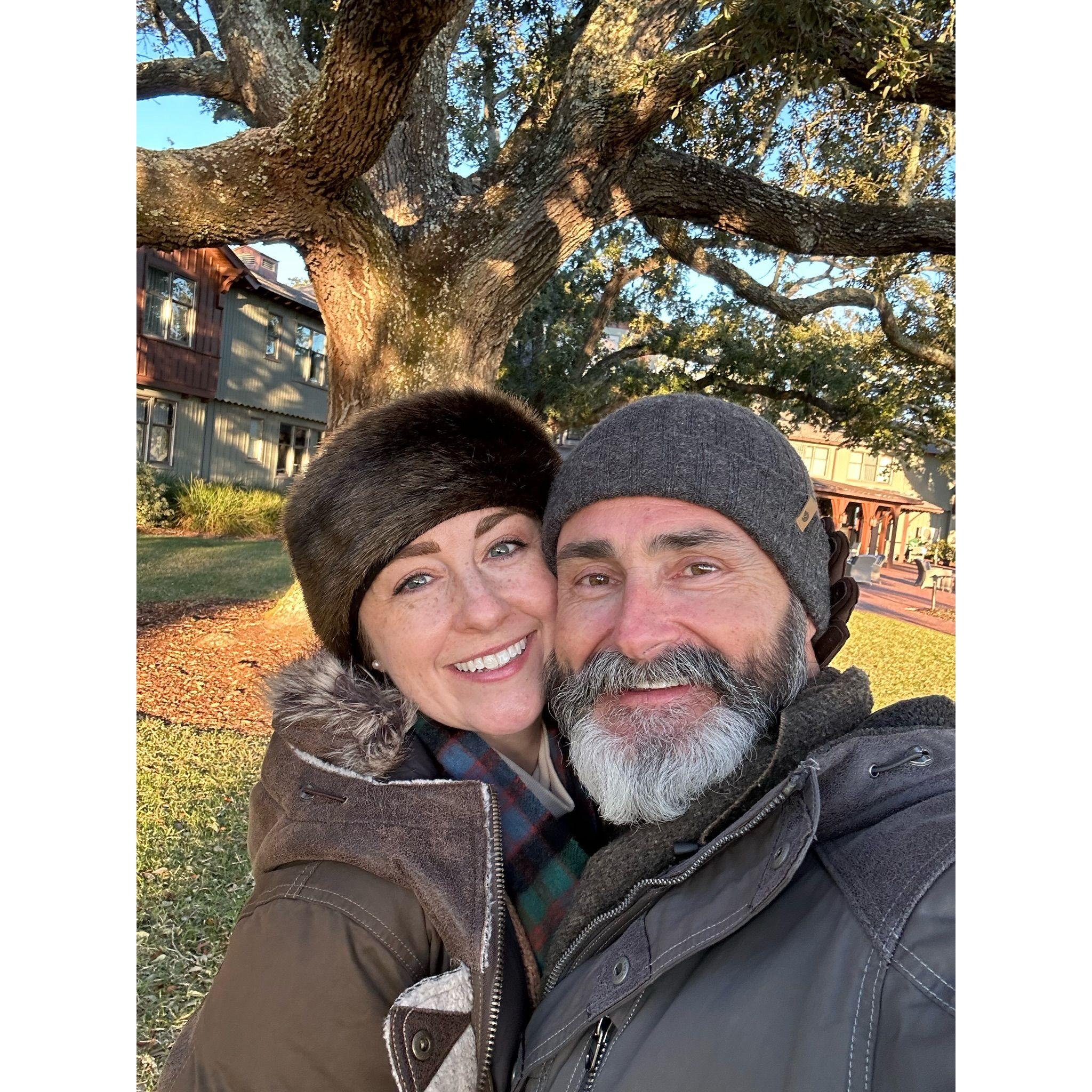 Showing Robert my happy place - the Grand Hotel in Fairhope, AL! I've visited the Grand Hotel almost every Christmas since I was born. It will always hold a BIG place in my heart.