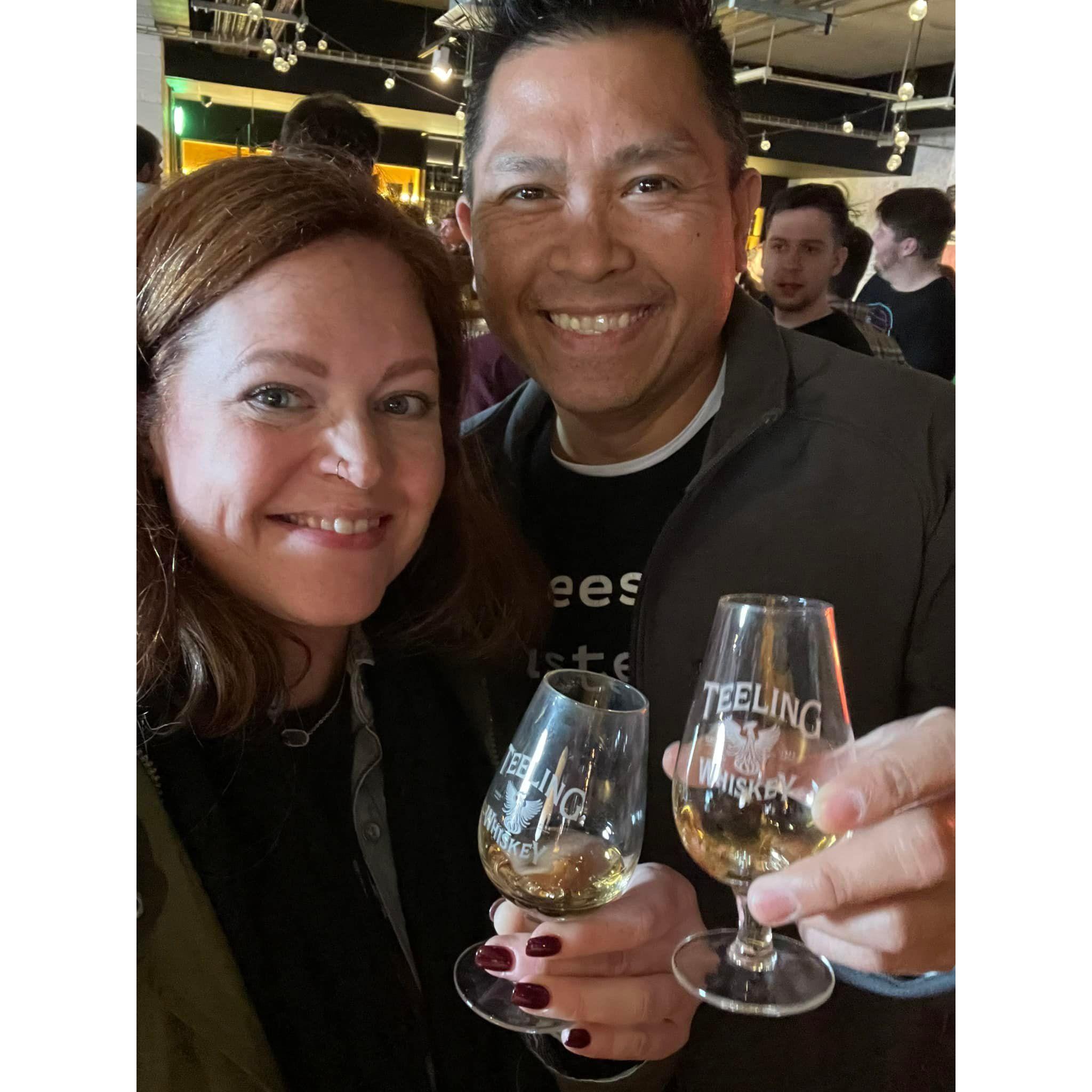 Ireland Whiskey tasting tour, April 2022