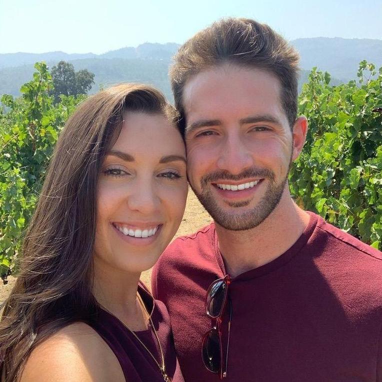 Cameron's first wine tasting