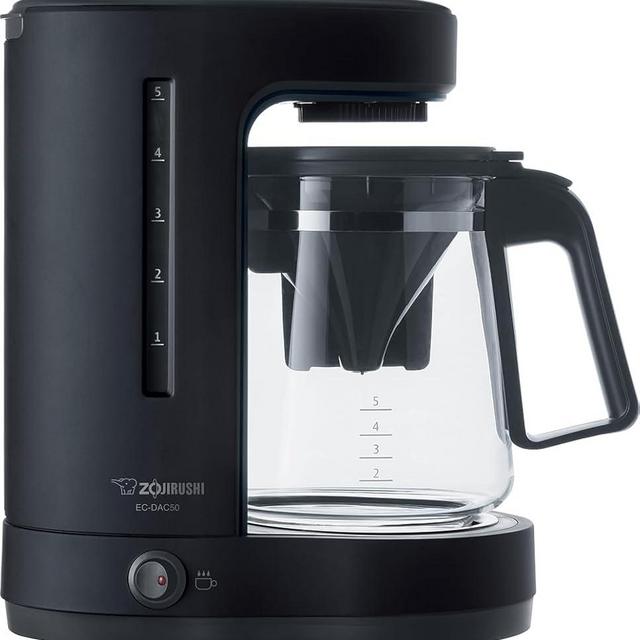 Zojirushi EC-DAC50BA ZUTTO Coffee Maker 5 Cups, Black, PFAS-free