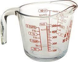Faire Fox Run Anchor Hocking Fire King Measuring Cup - 2 Cup