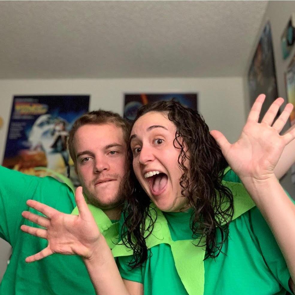halloween 2020- kermit the frogx2