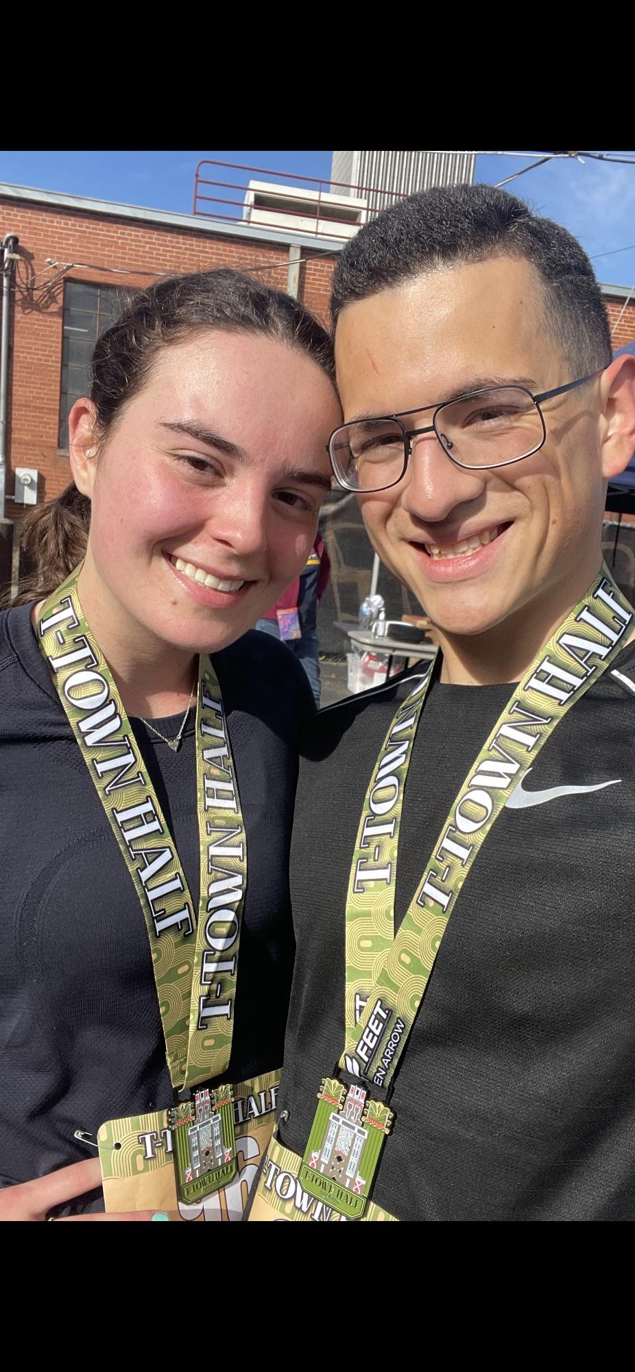 Tulsa half marathon! We learned a lot through this training process.