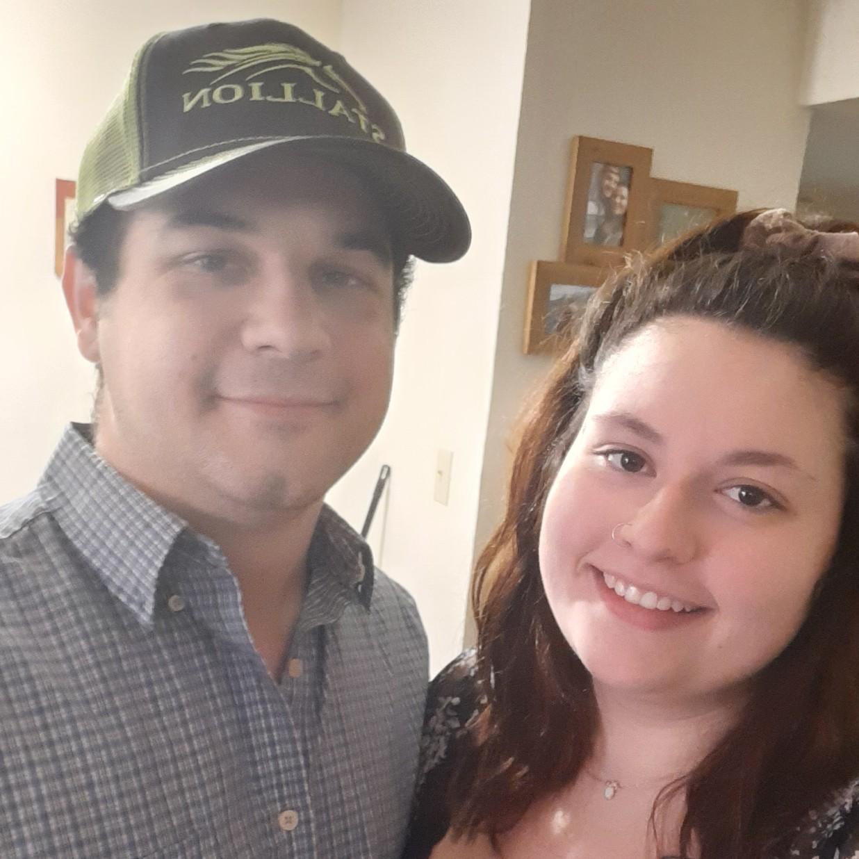 A rare photo of Cameron without a beard!