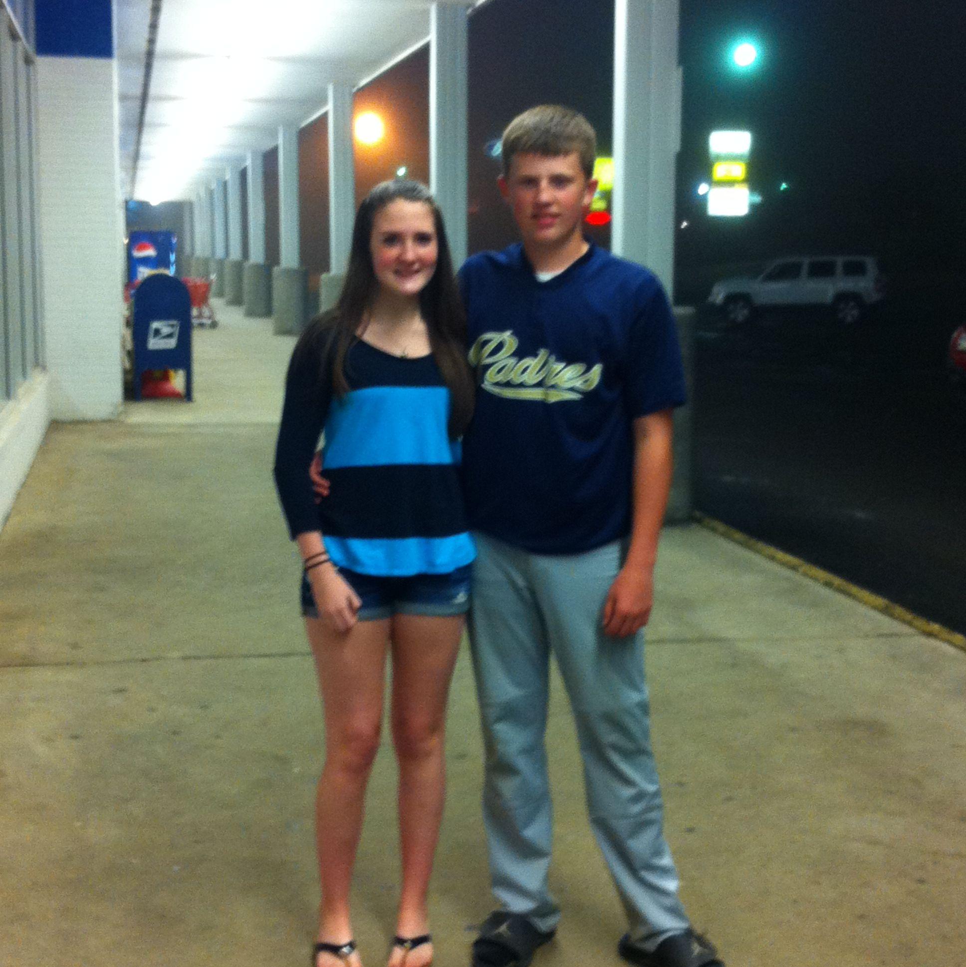 Also 2014, a date to Rio Grande after one of his baseball games!