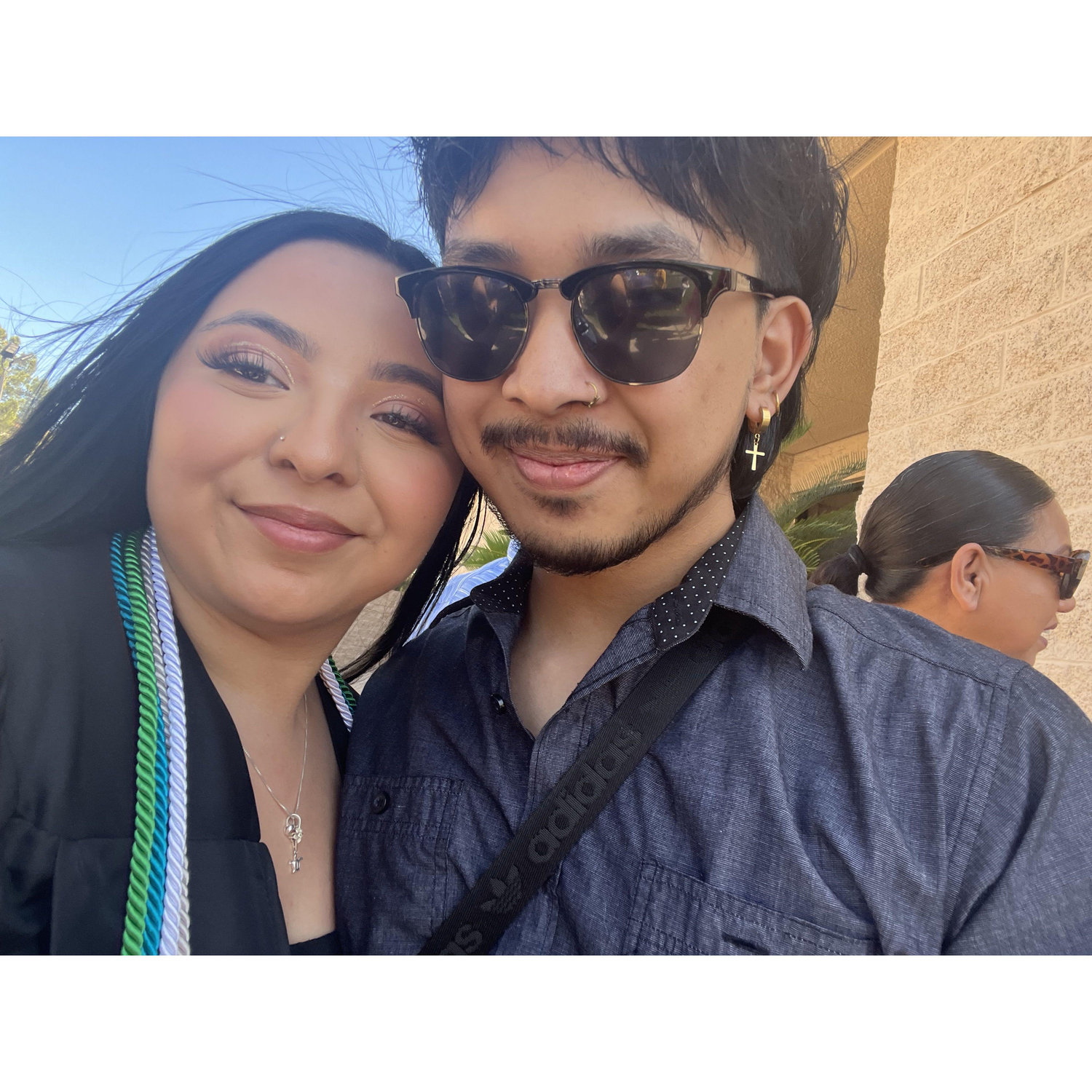 Bryza graduating as a dental assistant and getting to spend it with Gabeeee. SO CUTEEE