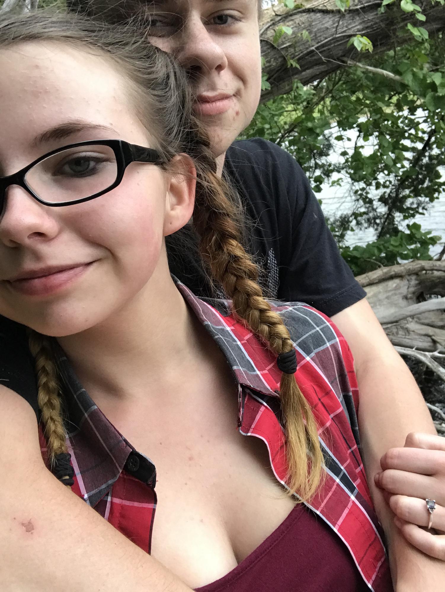 Our first trip to the park, 2017.