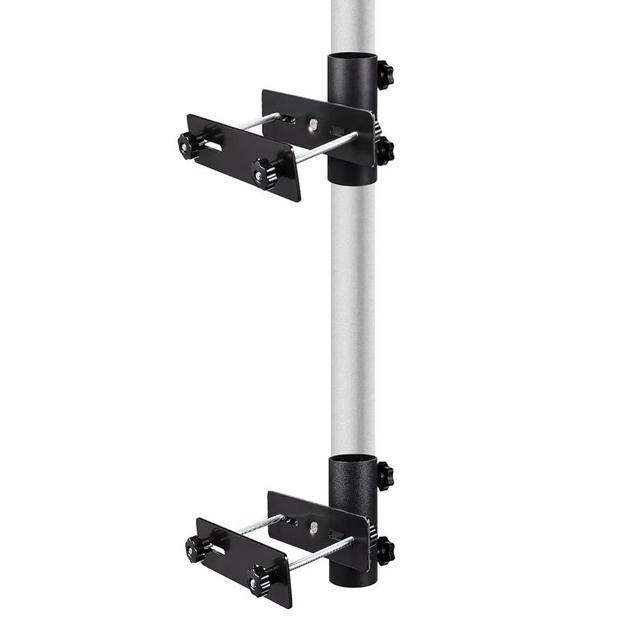 SLIIMU Patio Umbrella Holder Clamp Outdoor, Adjustable Umbrella Mount and Umbrella Base Metal Umbrella Stand Umbrella Railing Holder Deck Umbrella Mount Umbrella Poles Bracket for Courtyard, Balcony