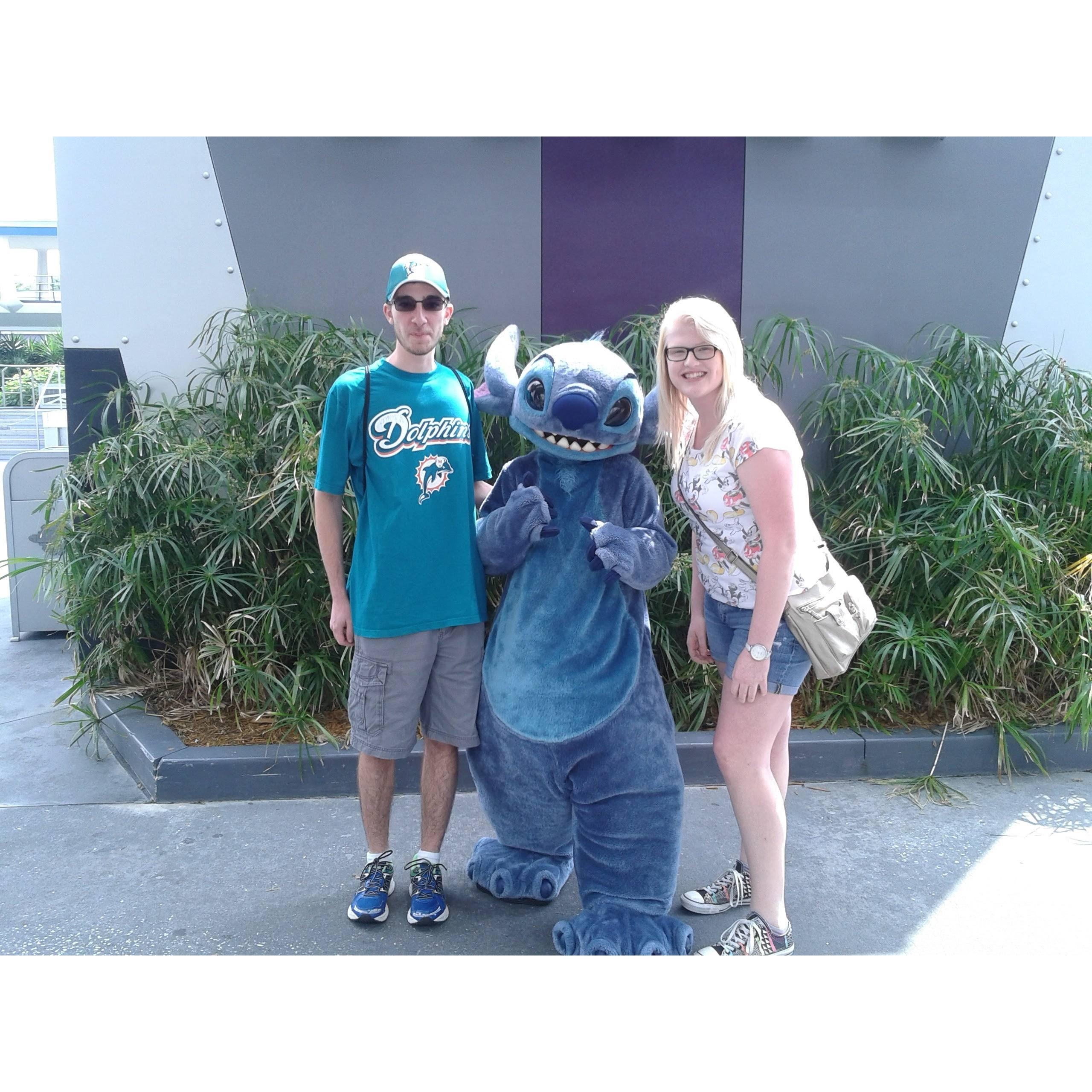 Our first pic as a couple! (2014)