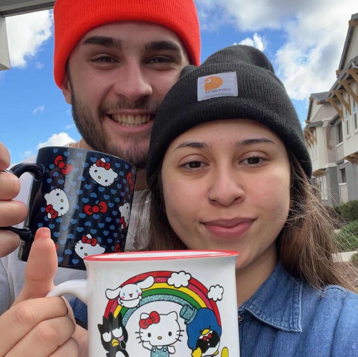 Morning coffee walks