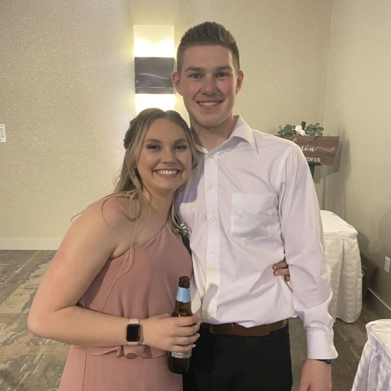 5/22/2022 Attended our first wedding together as guests - Jensen's cousins Kenzie & Spencer