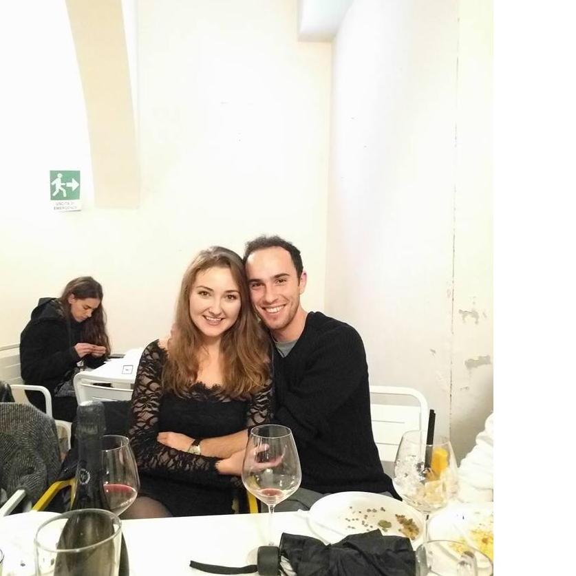 Sarah planned a surprise 25th birthday party for Damiano when she returned to Perugia to study in 2016!