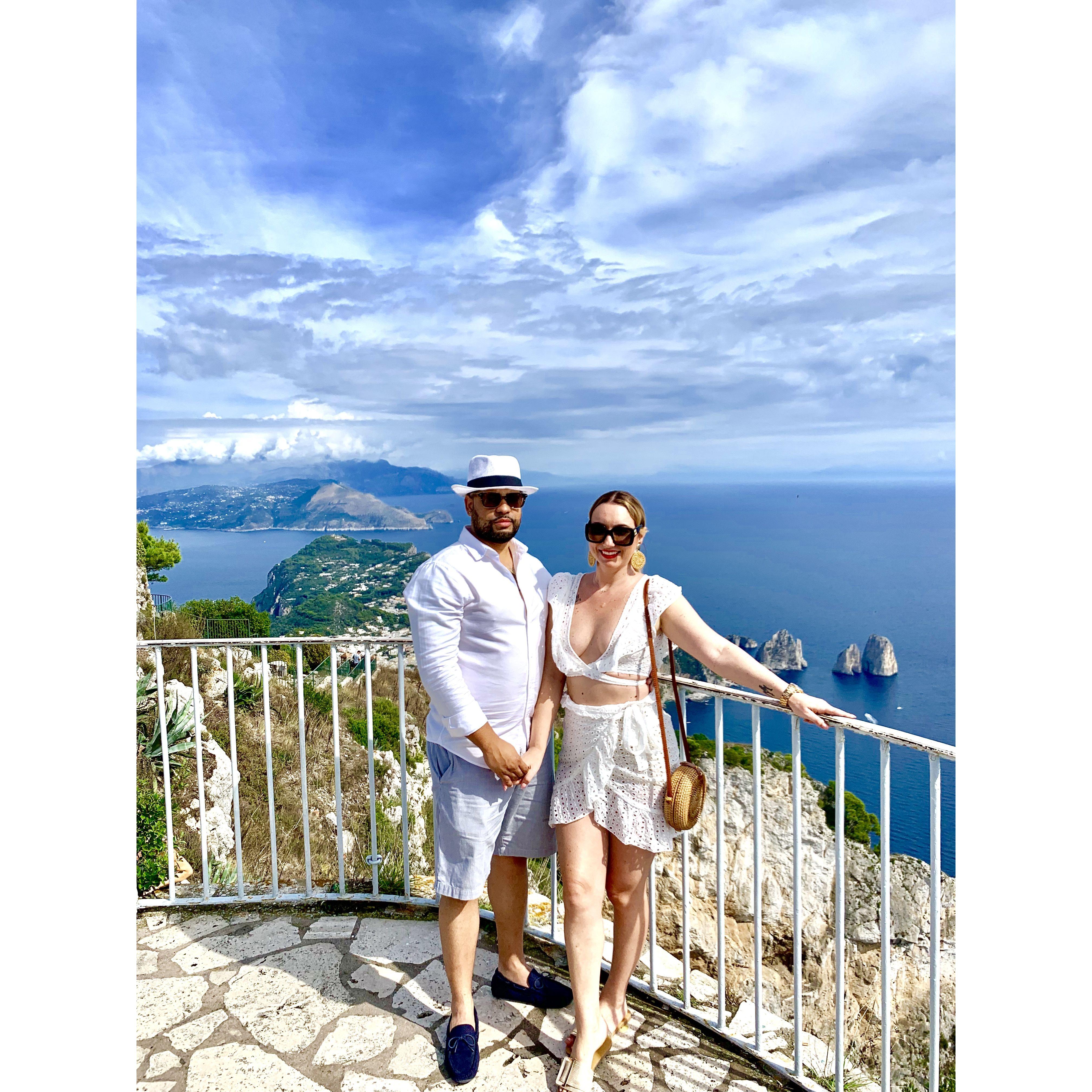 Capri, on top of the Solaro Mountain